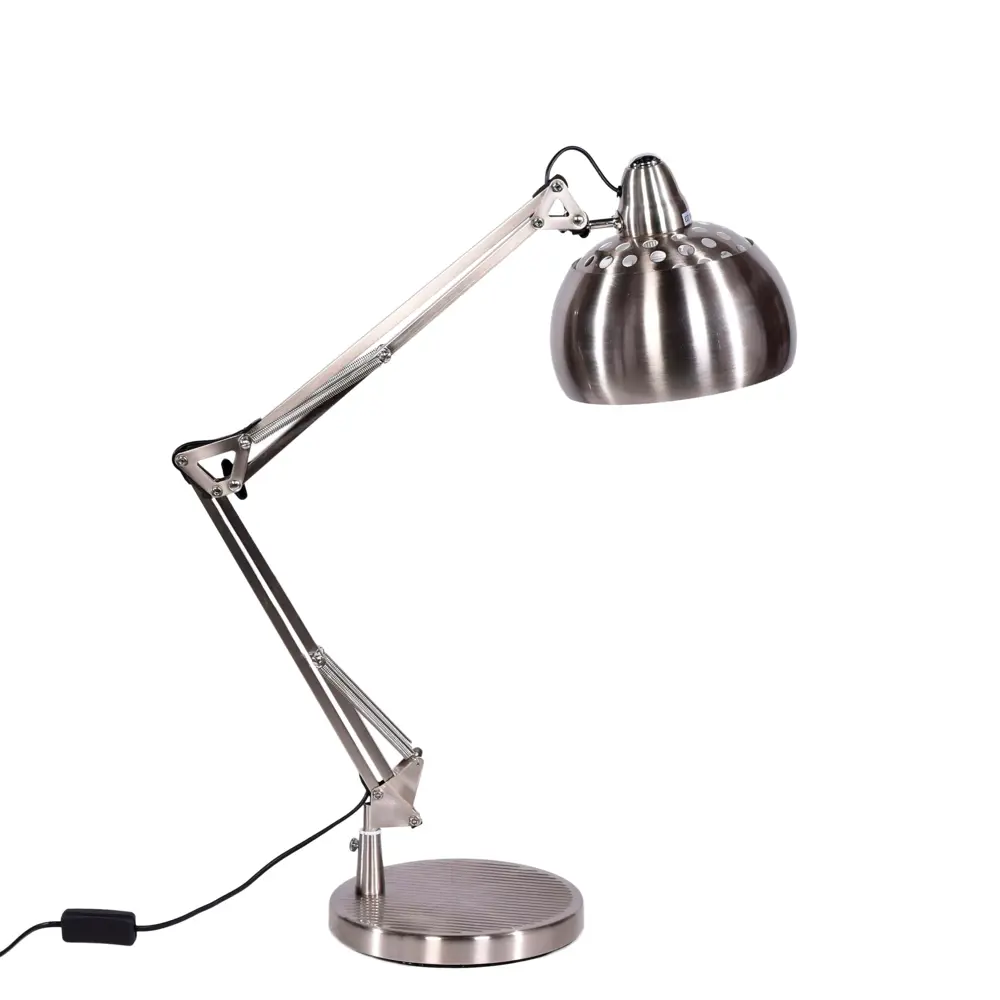 Фото Настольная лампа LUMINA DECO Rigorria LDT 8815-3 SL цвет хром Фото Настольная лампа LUMINA DECO Rigorria LDT 8815-3 SL цвет хром