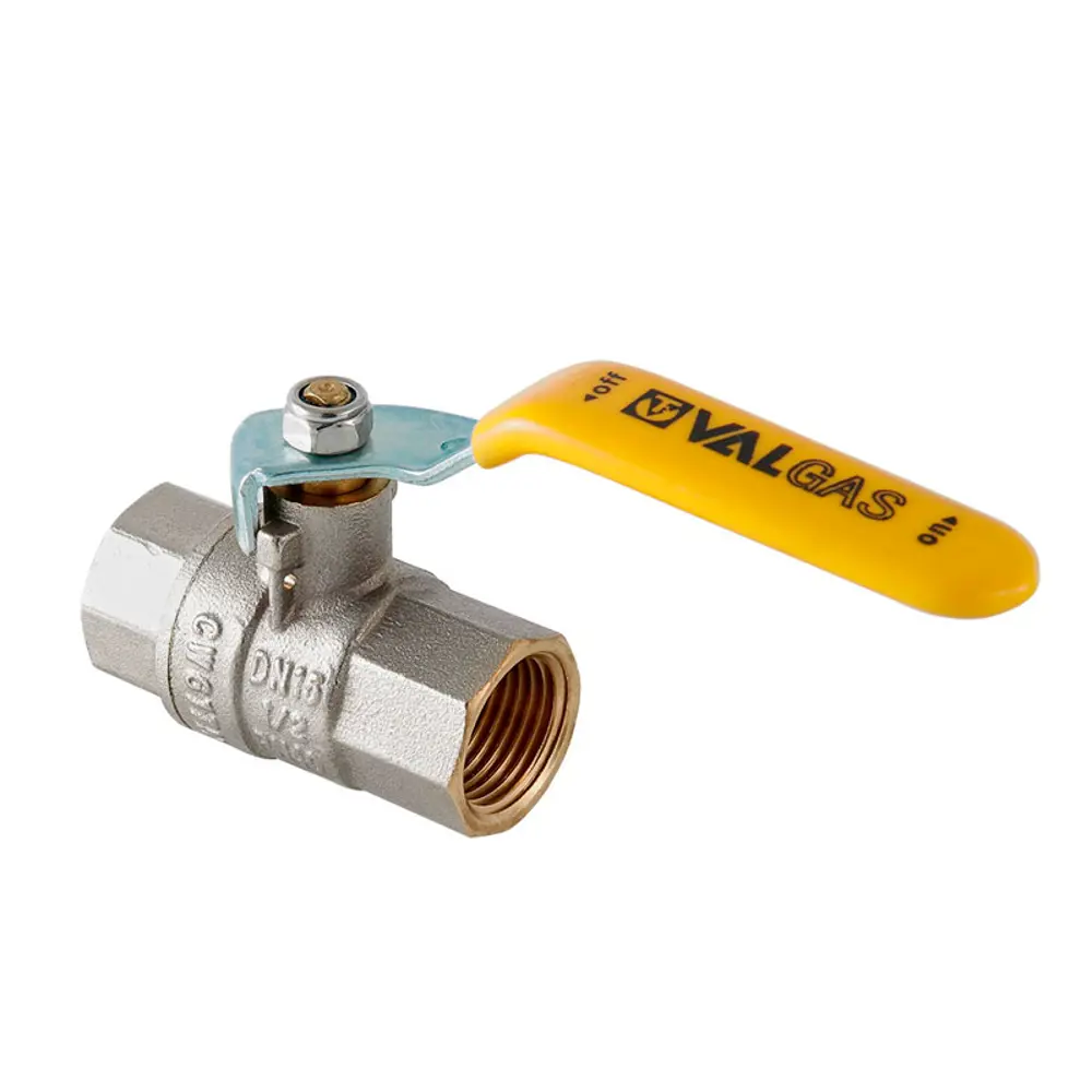 Фото Кран шаровой газовый Valtec Valgas стальная рукоятка 1/2" внутренняя-внутренняя резьба Фото Кран шаровой газовый Valtec Valgas стальная рукоятка 1/2" внутренняя-внутренняя резьба