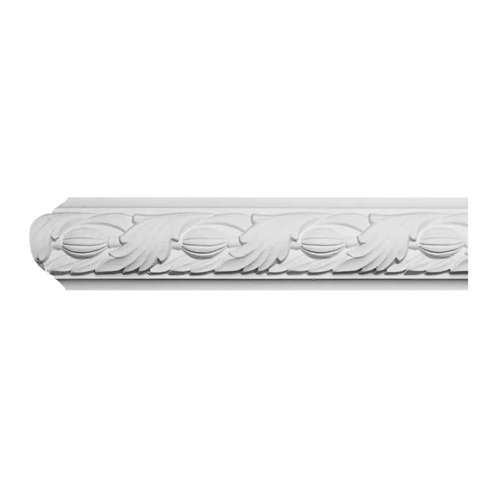 Фото Молдинг с орнаментом Fabello Decor CR 620 25x50x2000 мм, полиуретан, цвет белый Фото Молдинг с орнаментом Fabello Decor CR 620 25x50x2000 мм, полиуретан, цвет белый