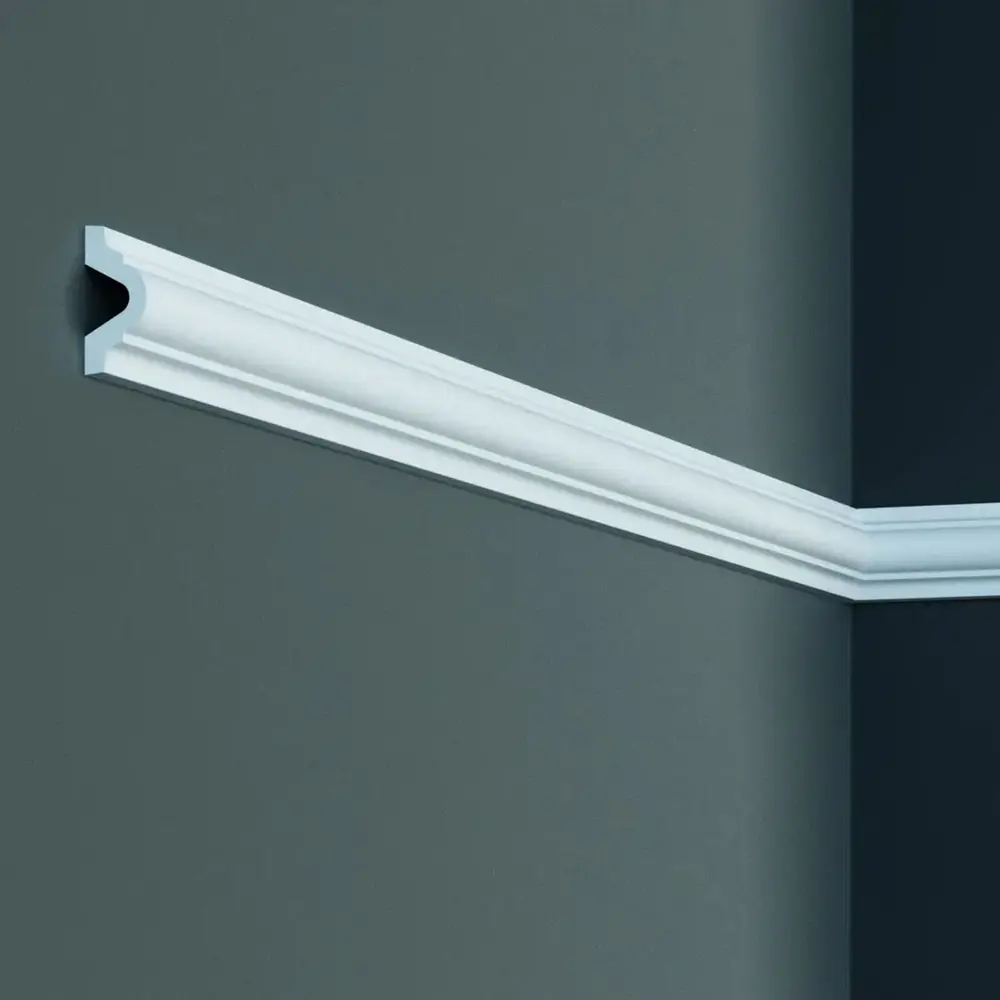 Фото 3 Молдинг с орнаментом Fabello Decor CR 610 18x40x2000 полиуретан, цвет белый Фото 3 Молдинг с орнаментом Fabello Decor CR 610 18x40x2000 полиуретан, цвет белый