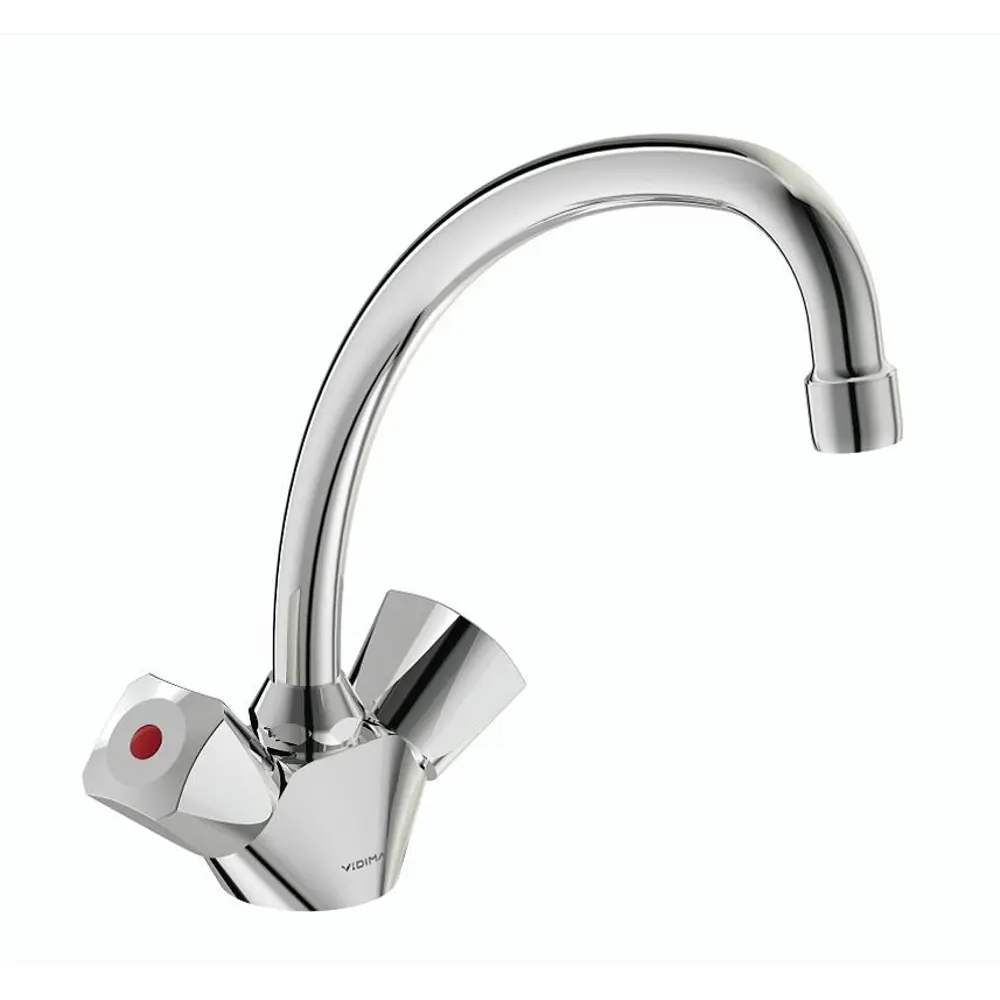 Фото Двухвентильный смеситель Vidima Ba314aa 17.2 см цвет хром Фото Двухвентильный смеситель Vidima Ba314aa 17.2 см цвет хром
