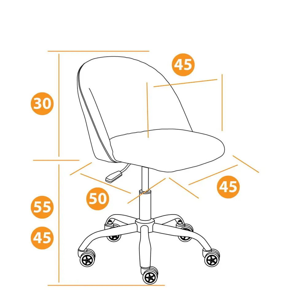 Фото 4 Офисное кресло Tetchair Кресло Melody 45x75x50 см ткань цвет светло-коричневый Фото 4 Офисное кресло Tetchair Кресло Melody 45x75x50 см ткань цвет светло-коричневый