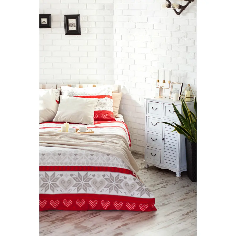 Фото 3 Комплект постельного белья Этель 2968326, полутораспальный, бязь, разноцветный