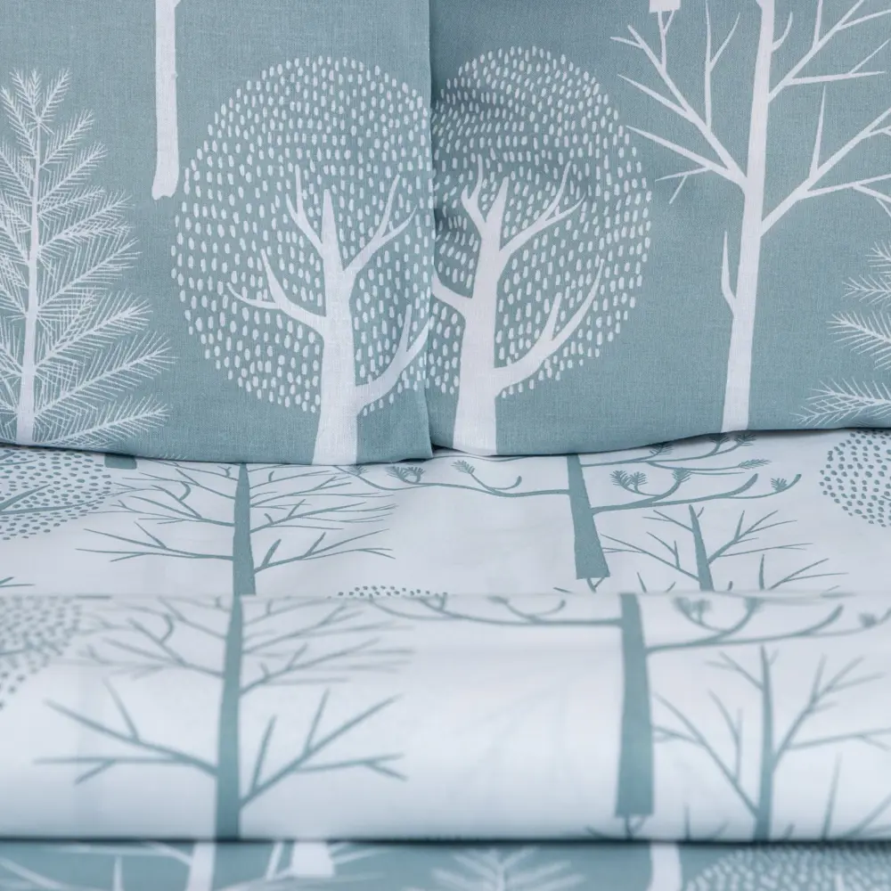 Фото 2 Комплект постельного белья Этель 7733872, двуспальный, поплин, разноцветный