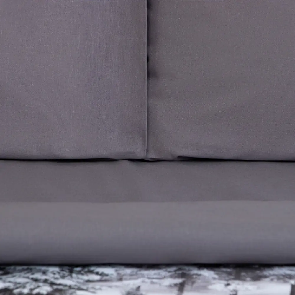 Фото 2 Комплект постельного белья Этель 7673985, евро, поплин, разноцветный