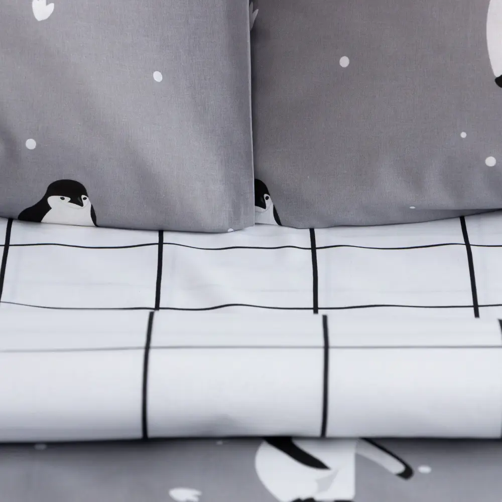 Фото 2 Комплект постельного белья Этель 7103885, евро, поплин, разноцветный