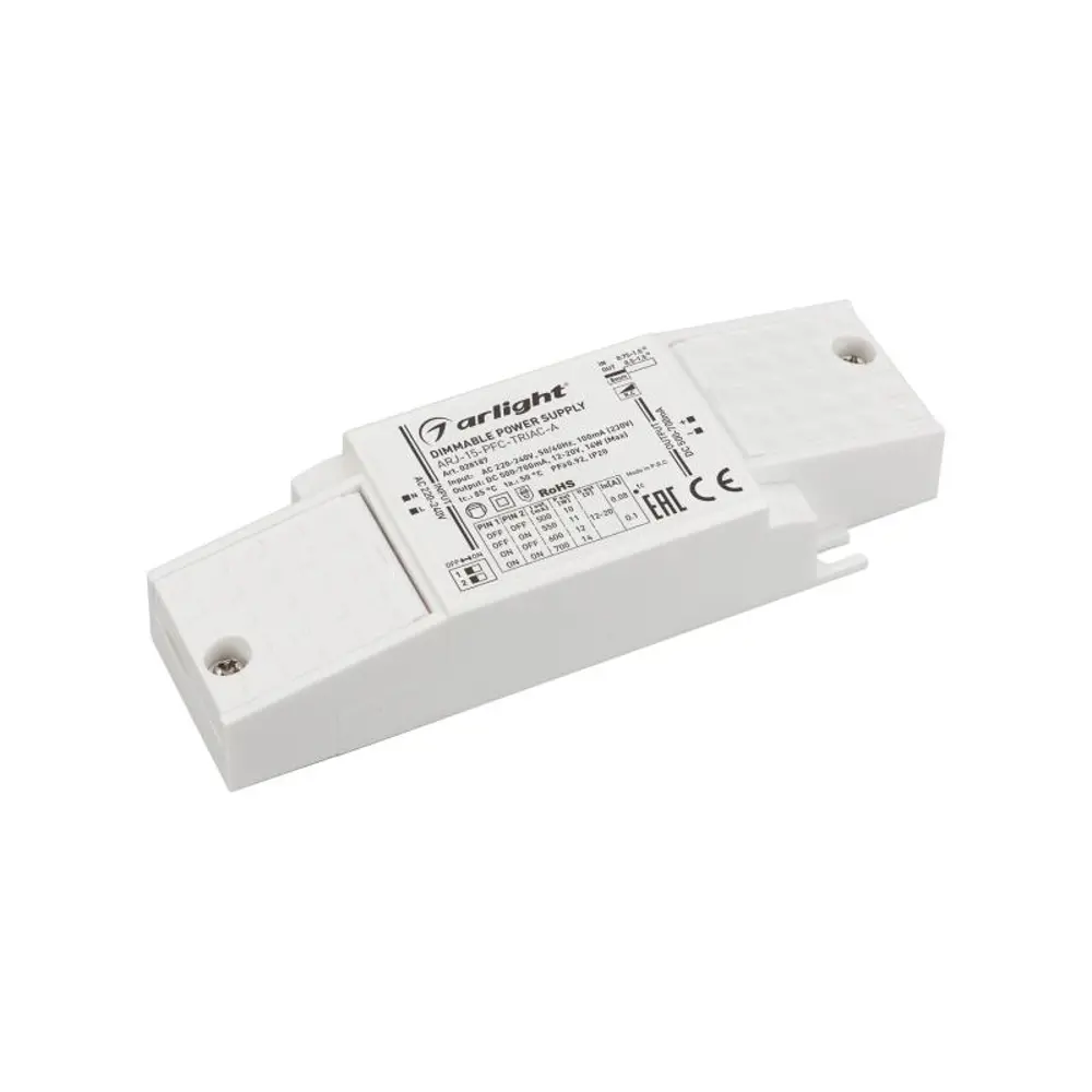 Фото 3 Блок питания Arlight 028187 20 В 14 Вт IP20 Фото 3 Блок питания Arlight 028187 20 В 14 Вт IP20