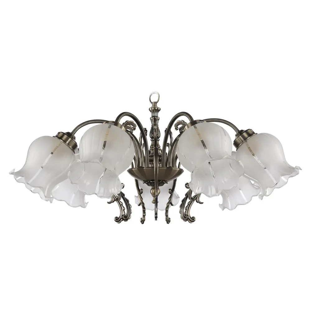 Фото Люстра потолочная ARTE PERFETTO LUCE A53104 7 ламп 18 м² цвет бронза