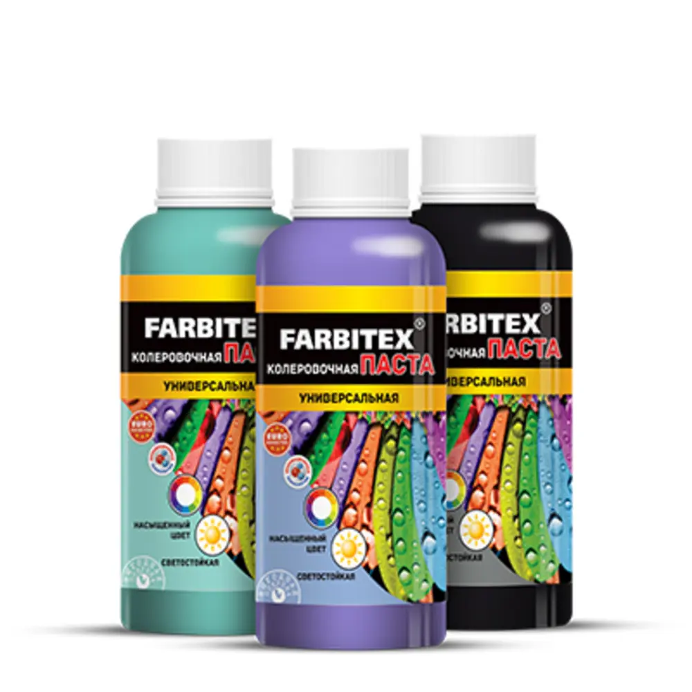 Фото Колеровочная паста FARBITEX 4100003337 0.08 л цвет белый Фото Колеровочная паста FARBITEX 4100003337 0.08 л цвет белый