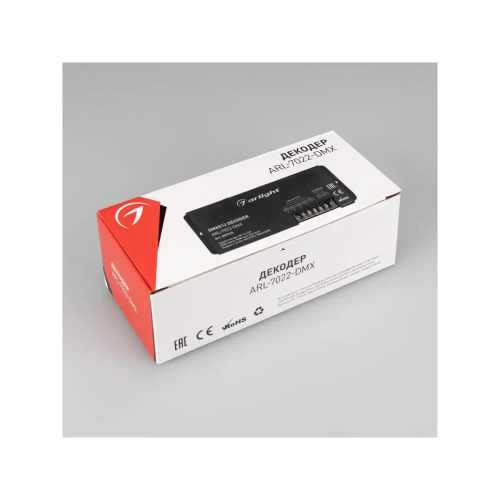 Фото 5 Декодер Arlight ARL-7022-DMX 12-24V 4x8A DMX512 XLR3 027145 Фото 5 Декодер Arlight ARL-7022-DMX 12-24V 4x8A DMX512 XLR3 027145