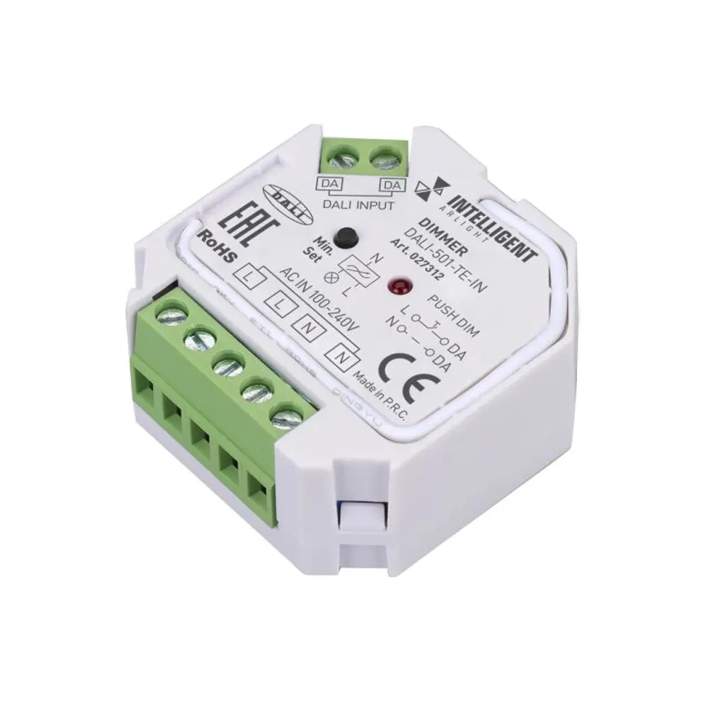 Фото Диммер INTELLIGENT ARLIGHT 027312 230 В IP20 цвет белый Фото Диммер INTELLIGENT ARLIGHT 027312 230 В IP20 цвет белый