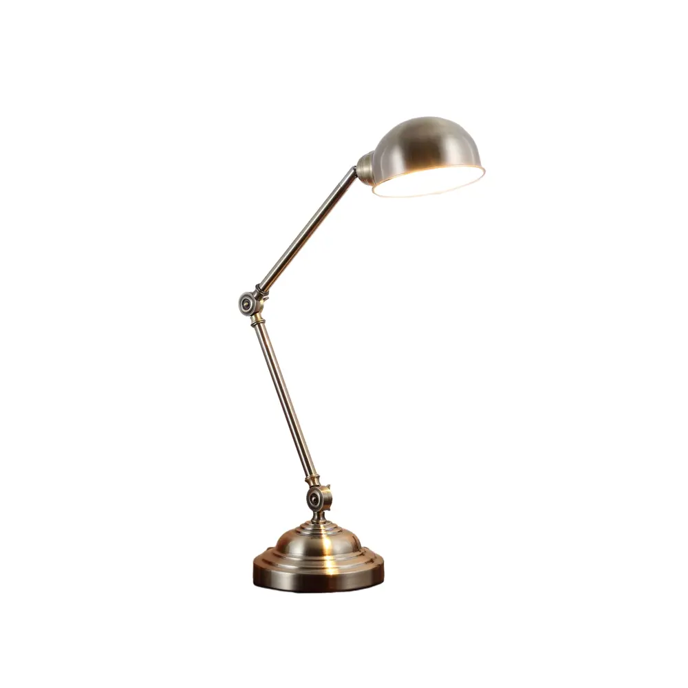 Фото Настольная лампа LUMINA DECO Rudys LDT 5504 цвет хром Фото Настольная лампа LUMINA DECO Rudys LDT 5504 цвет хром