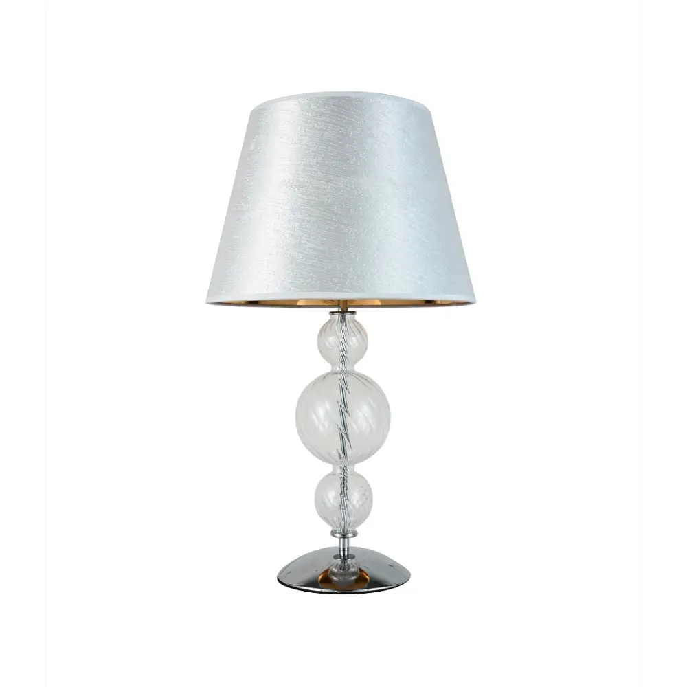 Фото Настольная лампа LUMINA DECO Muraneo LDT 1123 SL цвет хром Фото Настольная лампа LUMINA DECO Muraneo LDT 1123 SL цвет хром