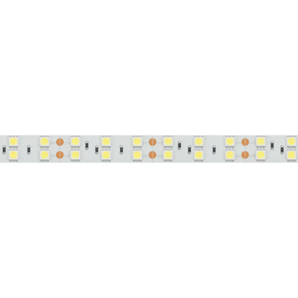 Фото Светодиодная лента Arlight 028654 2 SMD 5060 120 диод/24 Вт/м 24 В IP20 5 м теплый белый свет Фото Светодиодная лента Arlight 028654 2 SMD 5060 120 диод/24 Вт/м 24 В IP20 5 м теплый белый свет