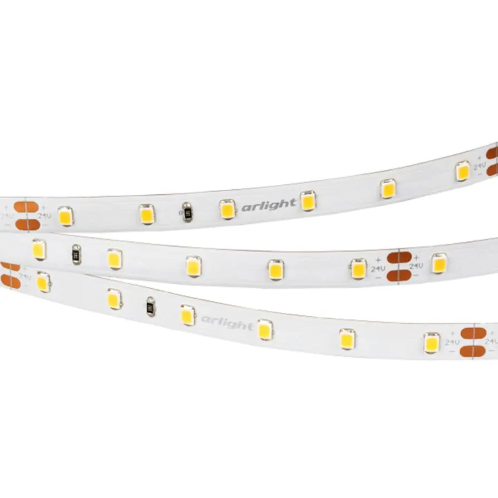 Фото 4 Светодиодная лента Arlight 021413 2 SMD 2835 60 диод/4 Вт/м 24 В IP20 5 м нейтральный белый свет Фото 4 Светодиодная лента Arlight 021413 2 SMD 2835 60 диод/4 Вт/м 24 В IP20 5 м нейтральный белый свет