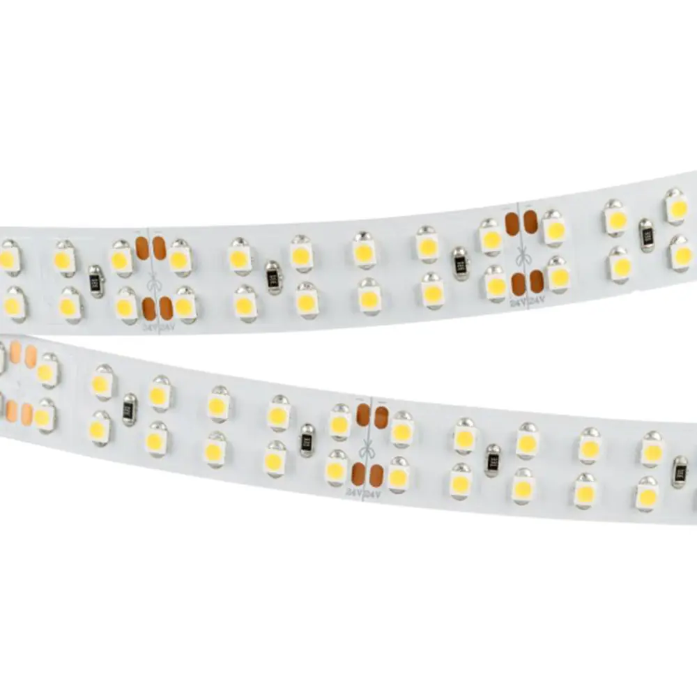 Фото Светодиодная лента Arlight 018103 SMD 3528 240 диод/16 Вт/м 24 В IP20 5 м теплый белый свет Фото Светодиодная лента Arlight 018103 SMD 3528 240 диод/16 Вт/м 24 В IP20 5 м теплый белый свет