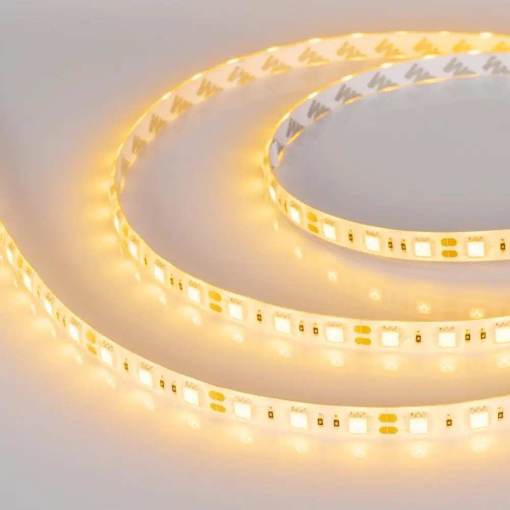 Фото 3 Светодиодная лента ARLIGHT 015444 SMD 5060 60 диод/12.50 Вт/м 12 В IP65 50 м желтый свет Фото 3 Светодиодная лента ARLIGHT 015444 SMD 5060 60 диод/12.50 Вт/м 12 В IP65 50 м желтый свет