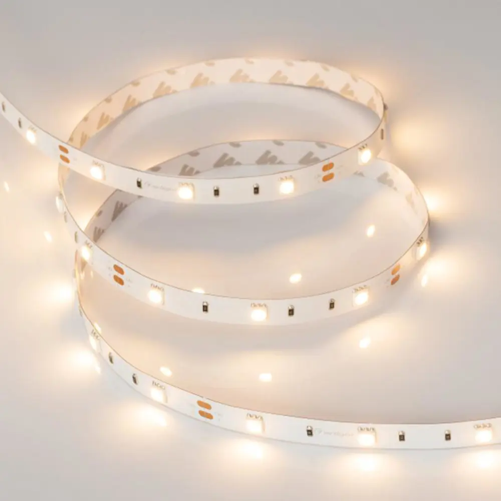 Фото 3 Светодиодная лента ARLIGHT 010594(B) SMD 5060 30 диод/6.20 Вт/м 12 В IP20 50 м теплый белый свет Фото 3 Светодиодная лента ARLIGHT 010594(B) SMD 5060 30 диод/6.20 Вт/м 12 В IP20 50 м теплый белый свет