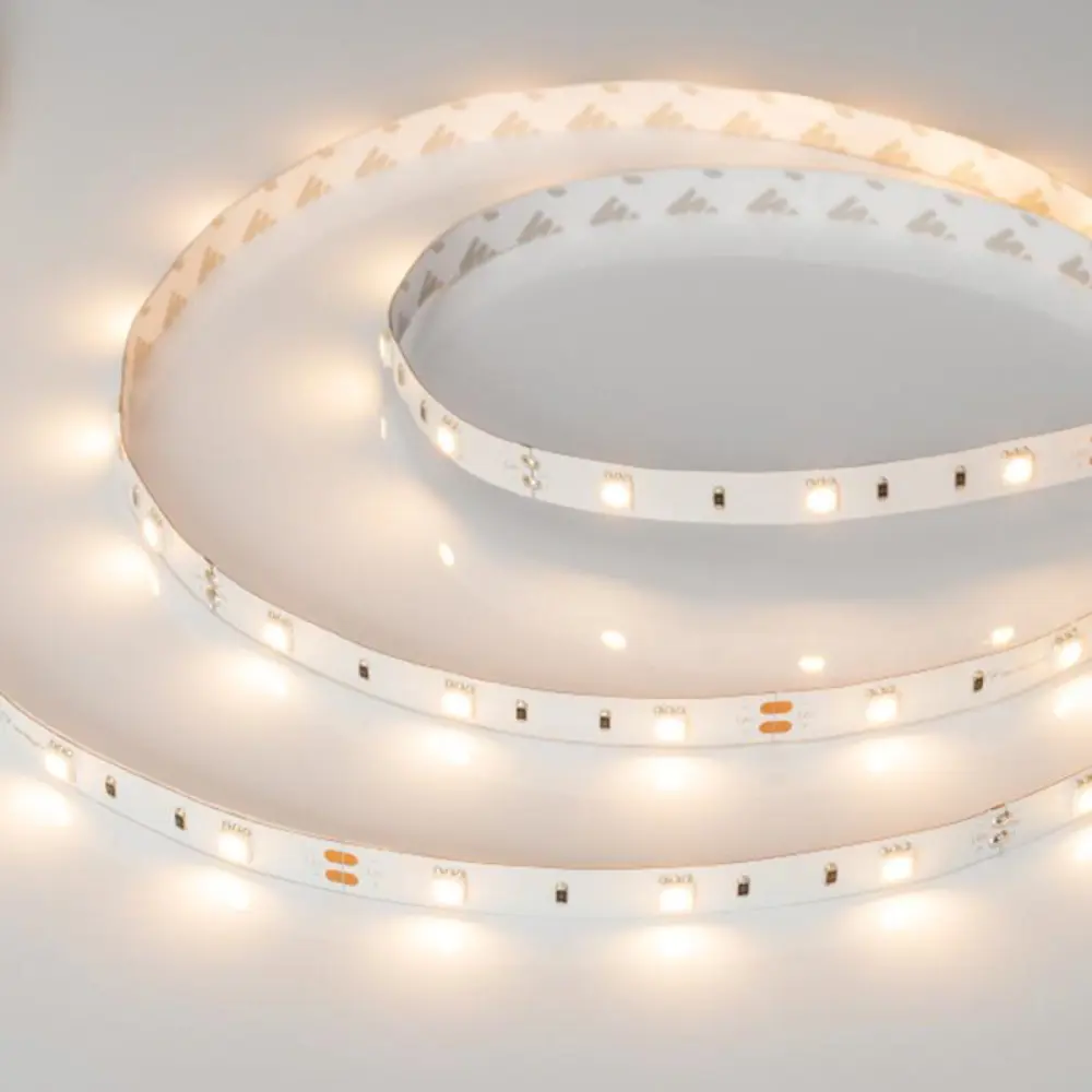Фото 4 Светодиодная лента ARLIGHT 010594(B) SMD 5060 30 диод/6.20 Вт/м 12 В IP20 50 м теплый белый свет Фото 4 Светодиодная лента ARLIGHT 010594(B) SMD 5060 30 диод/6.20 Вт/м 12 В IP20 50 м теплый белый свет