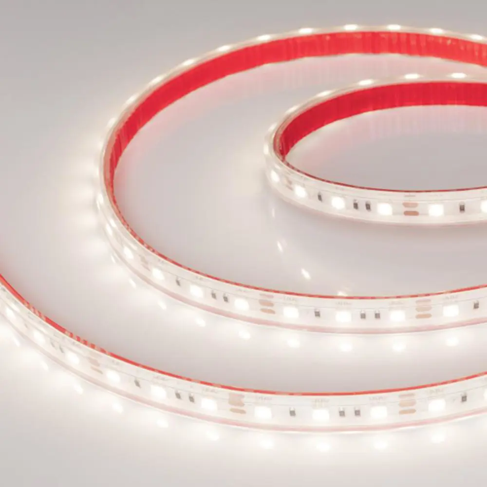 Фото 3 Светодиодная лента ARLIGHT 022324 SMD 5060 60 диод/12.50 Вт/м 12 В IP67 50 м нейтральный белый свет