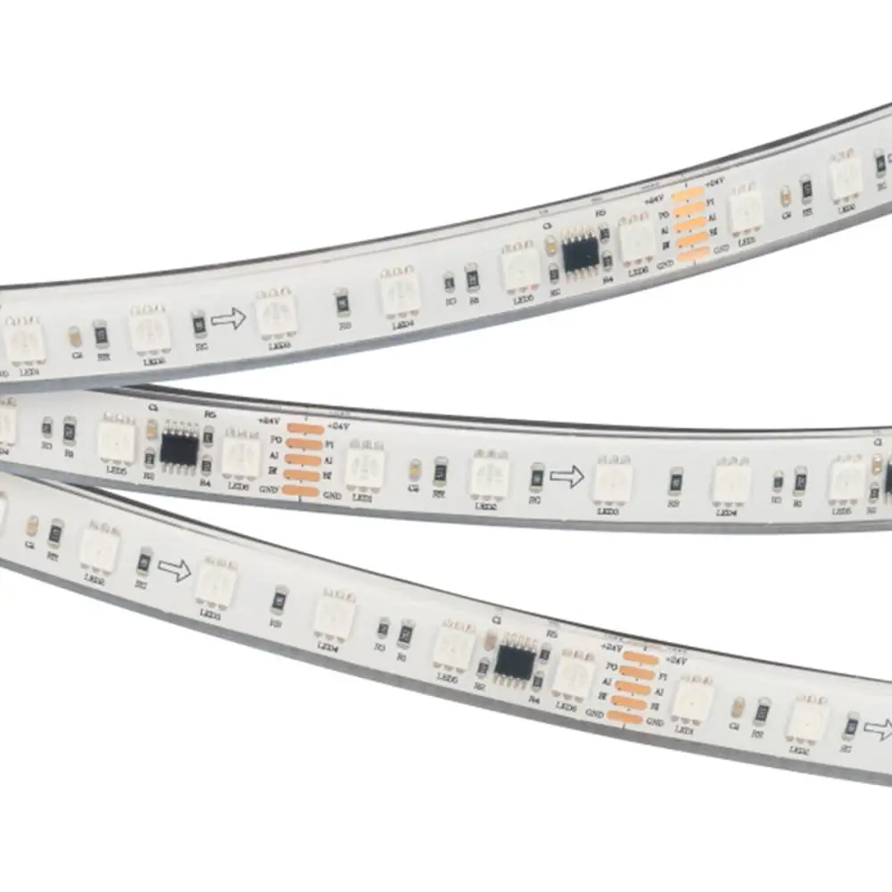Фото Светодиодная лента ARLIGHT 029760 SMD 5060 60 диод/14.40 Вт/м 24 В IP66 50 м красный свет Фото Светодиодная лента ARLIGHT 029760 SMD 5060 60 диод/14.40 Вт/м 24 В IP66 50 м красный свет