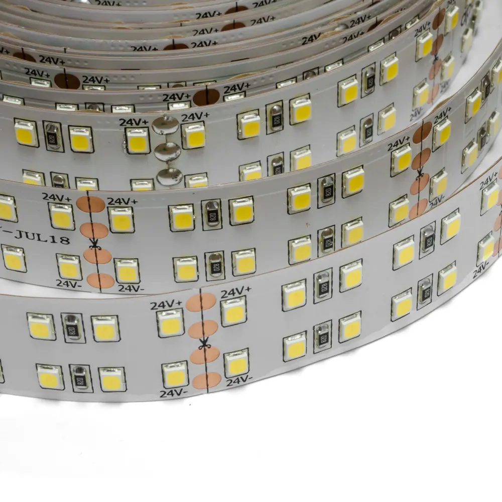Фото 4 Светодиодная лента APEYRON Светодиодная лента SMD 2835 240 диод/38 Вт/м 24 В IP20 5 м теплый белый свет Фото 4 Светодиодная лента APEYRON Светодиодная лента SMD 2835 240 диод/38 Вт/м 24 В IP20 5 м теплый белый свет