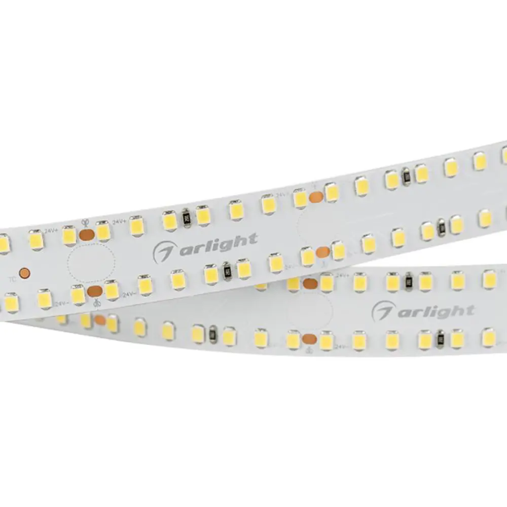 Фото Светодиодная лента Arlight 023400 SMD 2835 280 диод/20 Вт/м 24 В IP20 2.5 м холодный белый свет Фото Светодиодная лента Arlight 023400 SMD 2835 280 диод/20 Вт/м 24 В IP20 2.5 м холодный белый свет