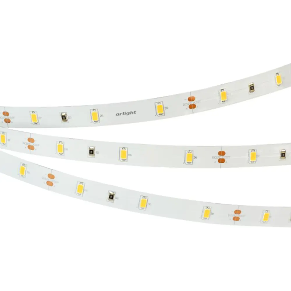 Фото Светодиодная лента Arlight 013852 SMD 5630 30 диод/10 Вт/м 12 В IP20 5 м холодный белый свет Фото Светодиодная лента Arlight 013852 SMD 5630 30 диод/10 Вт/м 12 В IP20 5 м холодный белый свет