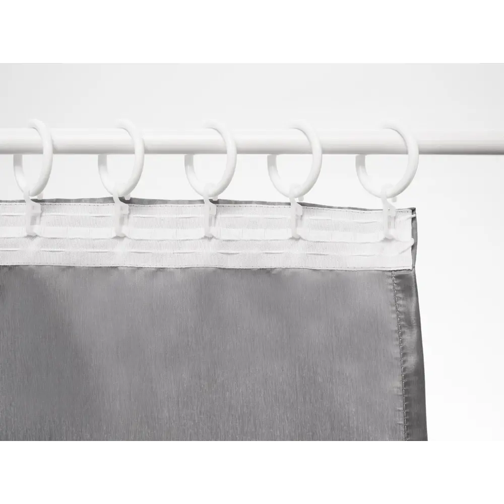 Фото 11 Штора на шторной ленте Monoray 170x260 см цвет серый