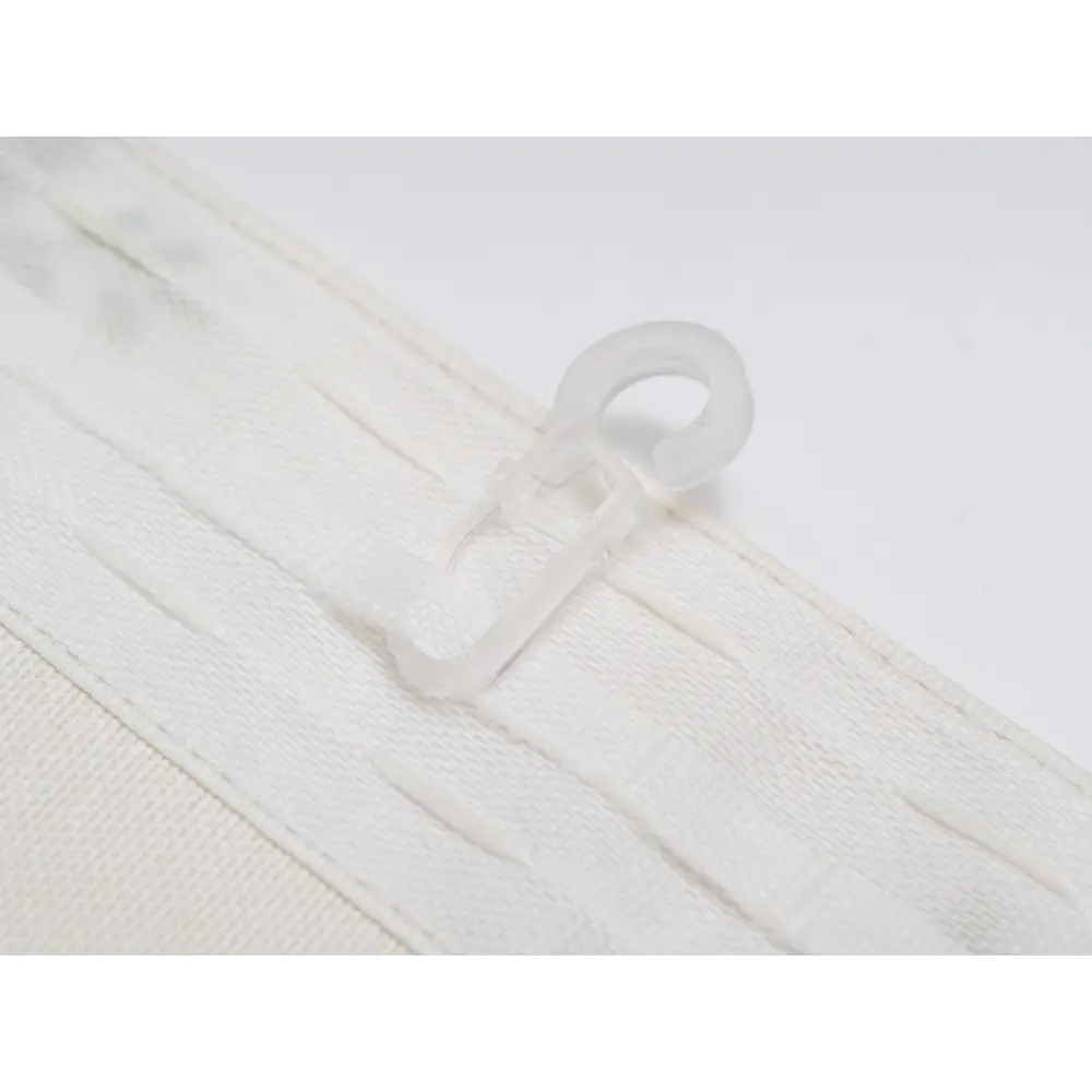 Фото 9 Штора на шторной ленте с печатным рисунком цветы 170x260 см цвет желтый