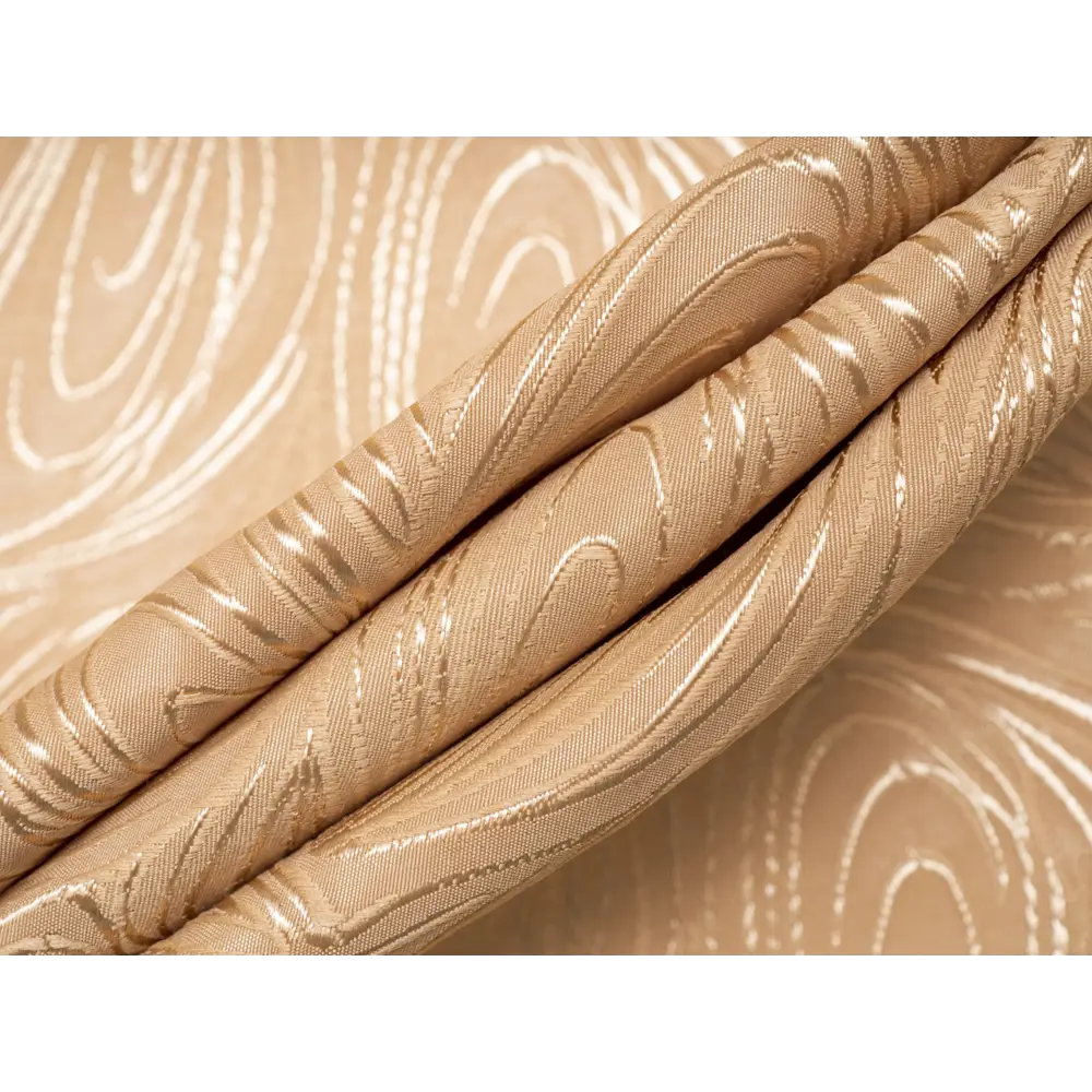 Фото 4 Штора на шторной ленте Марсель 170x270 см цвет золотистый Фото 4 Штора на шторной ленте Марсель 170x270 см цвет золотистый