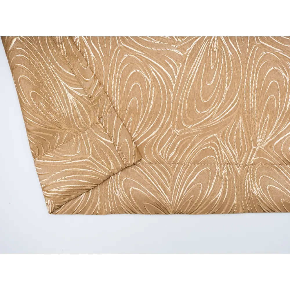 Фото 6 Штора на шторной ленте Марсель 170x270 см цвет золотистый Фото 6 Штора на шторной ленте Марсель 170x270 см цвет золотистый