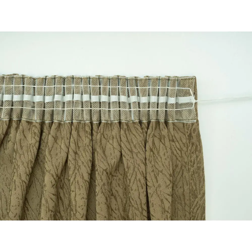 Фото 12 Штора на шторной ленте замша 200x270 см цвет зеленый