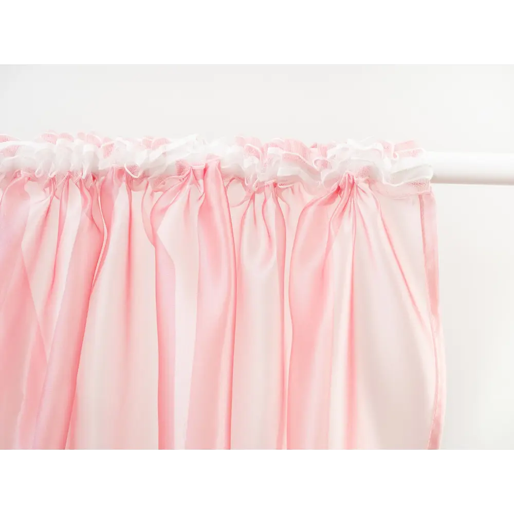 Фото 13 Тюль на шторной ленте Микровуаль 400x270 см цвет розовый Фото 13 Тюль на шторной ленте Микровуаль 400x270 см цвет розовый