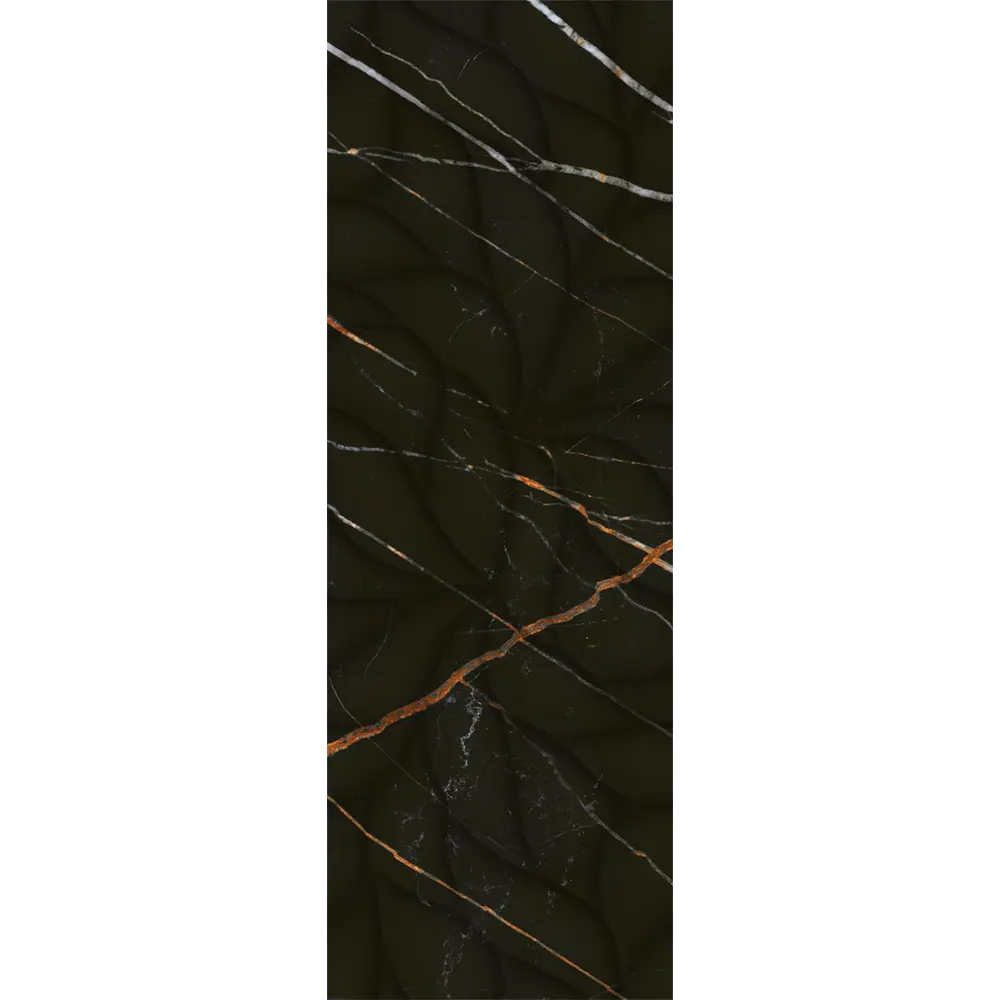 Фото Плитка настенная Black and Gold Struttura 24.7x70 см, цвет черный Фото Плитка настенная Black and Gold Struttura 24.7x70 см, цвет черный