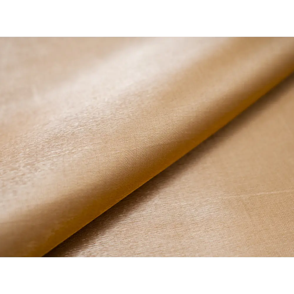 Фото 6 Штора на шторной ленте поли микро монорай 150x260 см цвет золотой