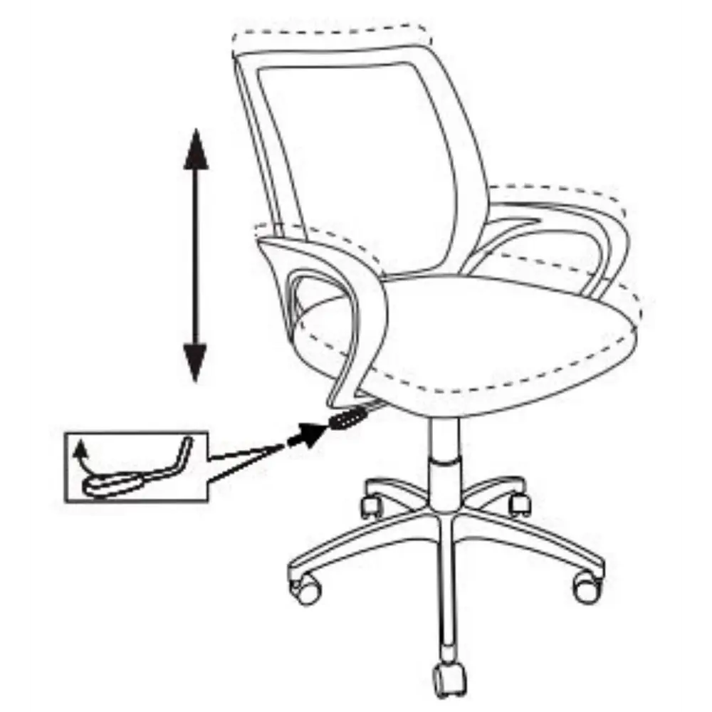 Фото 2 Кресло компьютерное Topchairs St-basic сетка/ткань цвет красный Фото 2 Кресло компьютерное Topchairs St-basic сетка/ткань цвет красный