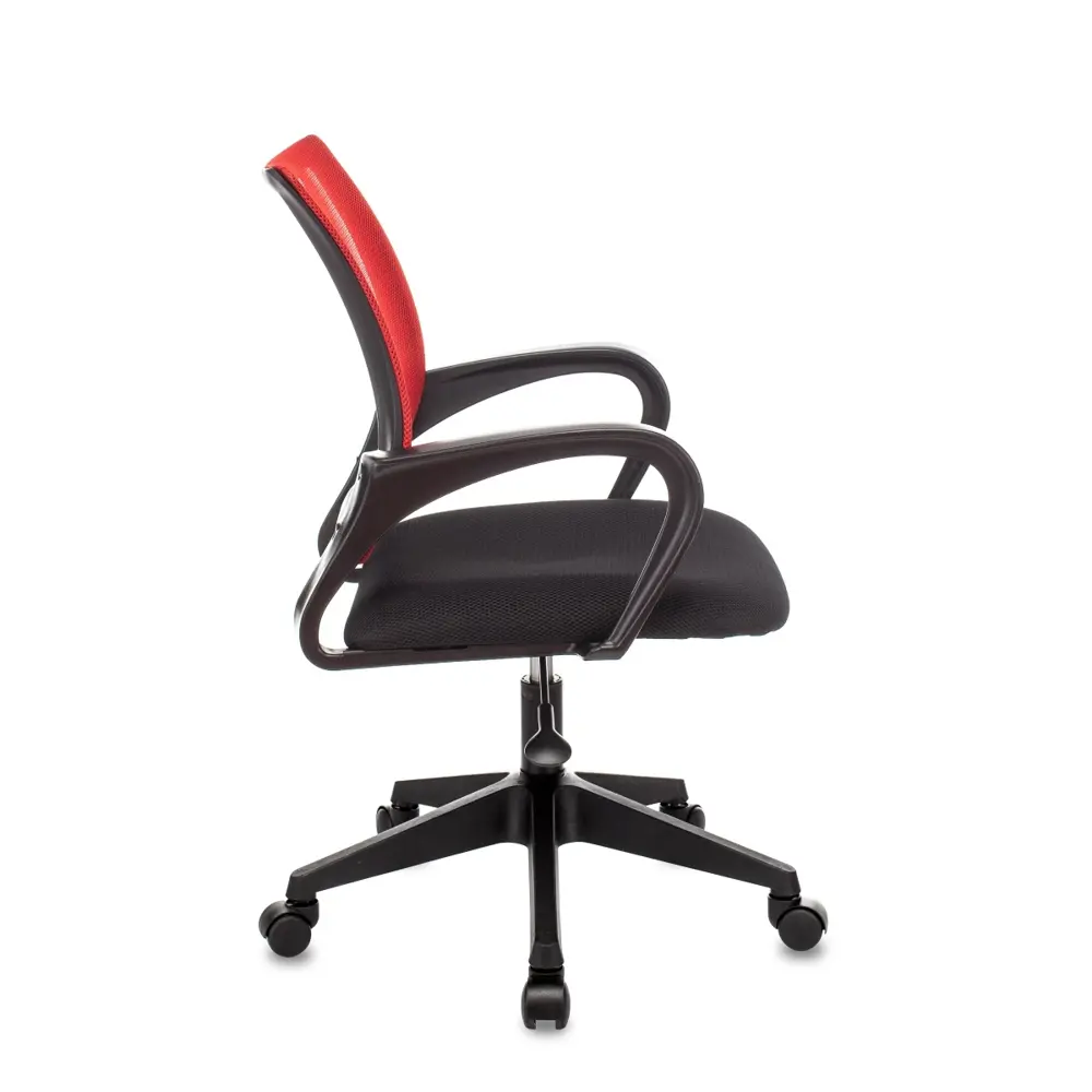 Фото 7 Кресло компьютерное Topchairs St-basic сетка/ткань цвет красный Фото 7 Кресло компьютерное Topchairs St-basic сетка/ткань цвет красный