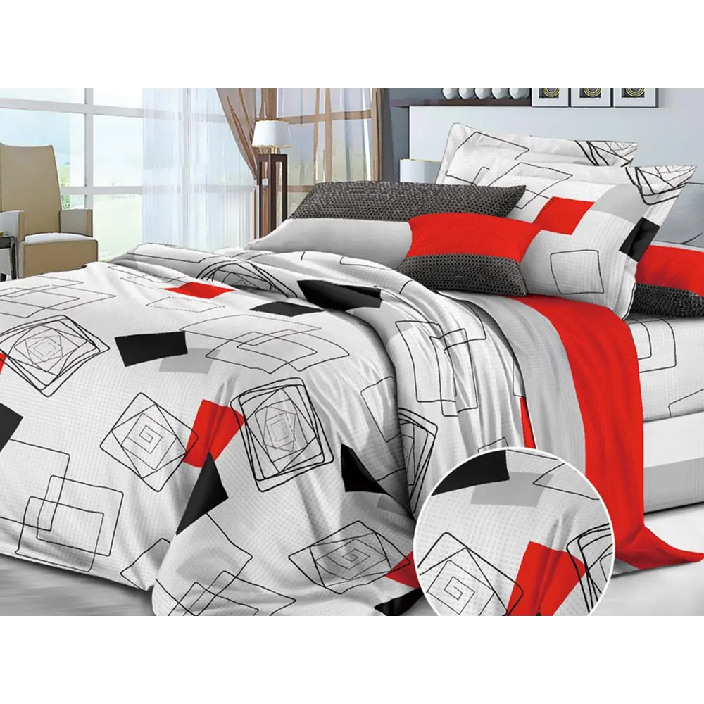 Фото Комплект постельного белья Эльф Bella Vita Premium 1177 Монблан, двуспальный, хлопок, разноцветный Фото Комплект постельного белья Эльф Bella Vita Premium 1177 Монблан, двуспальный, хлопок, разноцветный