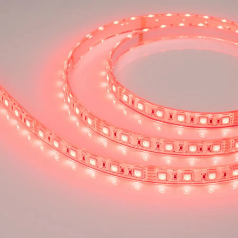 Фото 2 Светодиодная лента Arlight 029515 2 SMD 5060 60 диод/14.40 Вт/м 24 В IP68 5 м красный свет Фото 2 Светодиодная лента Arlight 029515 2 SMD 5060 60 диод/14.40 Вт/м 24 В IP68 5 м красный свет