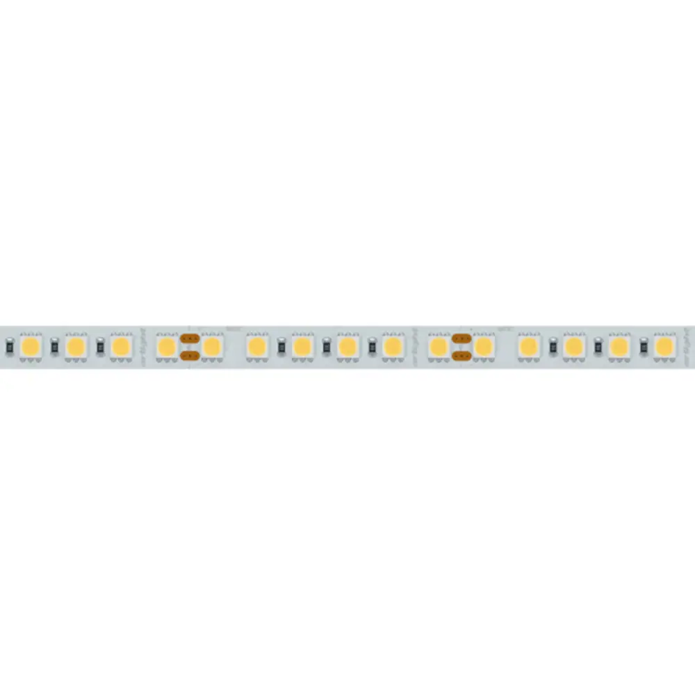 Фото Светодиодная лента ARLIGHT 017425 SMD 5050 96 диод/19.20 Вт/м 24 В IP20 50 м теплый белый свет Фото Светодиодная лента ARLIGHT 017425 SMD 5050 96 диод/19.20 Вт/м 24 В IP20 50 м теплый белый свет