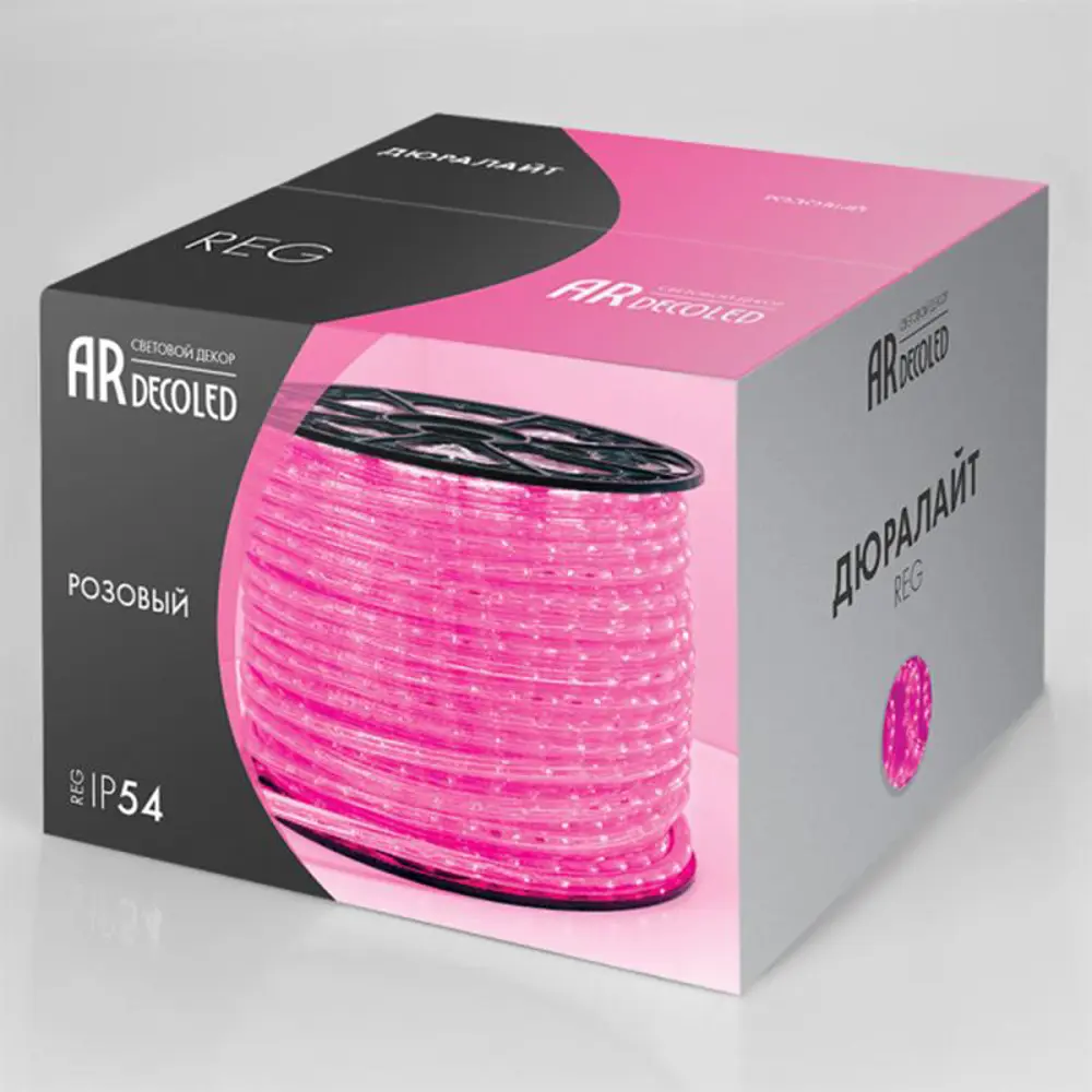 Фото 2 Светодиодная лента ARLIGHT 025271 24 диод/1.90 Вт/м 230 В IP54 1000 м розовый свет Фото 2 Светодиодная лента ARLIGHT 025271 24 диод/1.90 Вт/м 230 В IP54 1000 м розовый свет