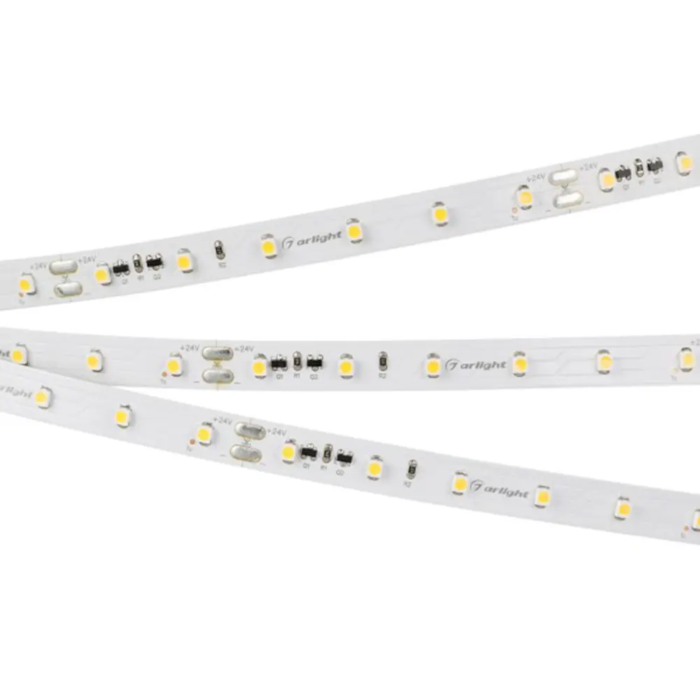 Фото 4 Светодиодная лента ARLIGHT 025013 SMD 3528 60 диод/4.80 Вт/м 24 В IP20 200 м теплый белый свет Фото 4 Светодиодная лента ARLIGHT 025013 SMD 3528 60 диод/4.80 Вт/м 24 В IP20 200 м теплый белый свет