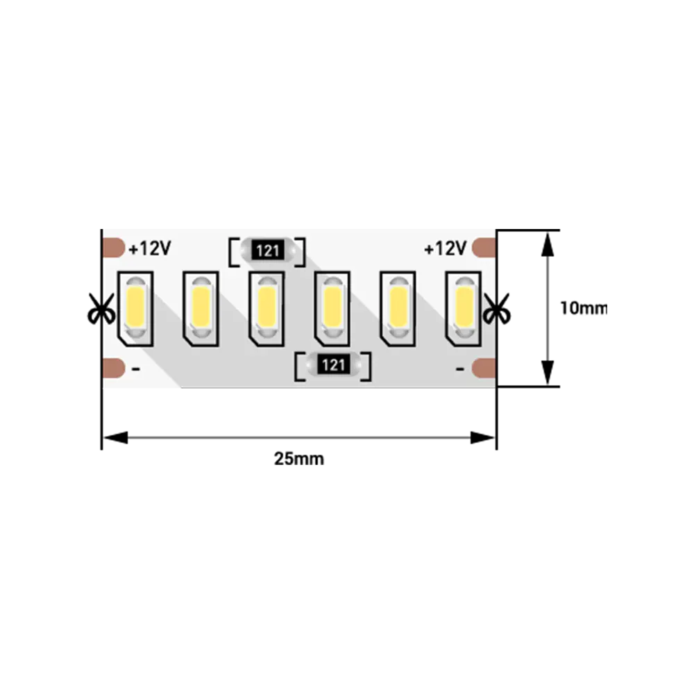 Фото 8 Светодиодная лента SWG SWG4240-12-24-NW 240 диод/24 Вт/м 12 В IP20 5 м нейтральный белый свет Фото 8 Светодиодная лента SWG SWG4240-12-24-NW 240 диод/24 Вт/м 12 В IP20 5 м нейтральный белый свет