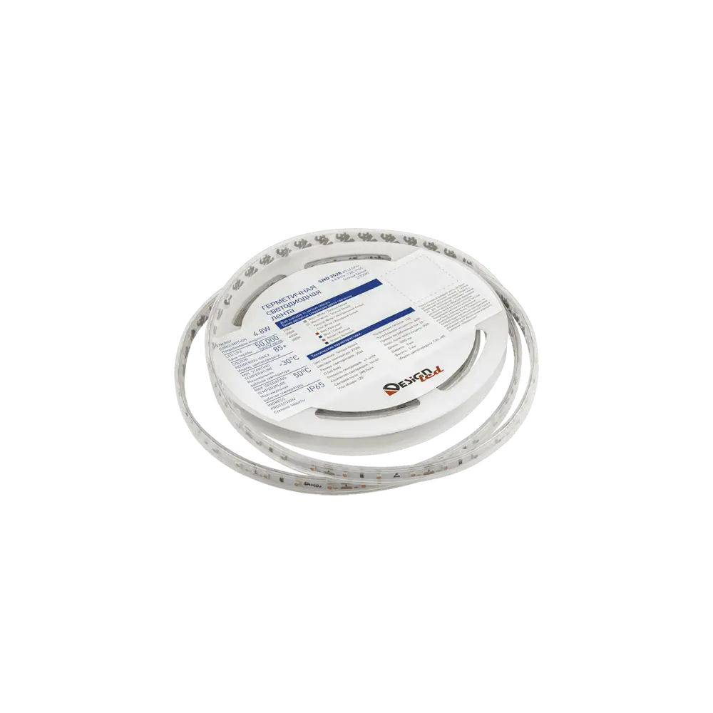 Фото Светодиодная лента DESIGNLED DSG360-12-WW-65 60 диод/4.8 Вт/м 12 В IP65 5 м теплый белый свет Фото Светодиодная лента DESIGNLED DSG360-12-WW-65 60 диод/4.8 Вт/м 12 В IP65 5 м теплый белый свет