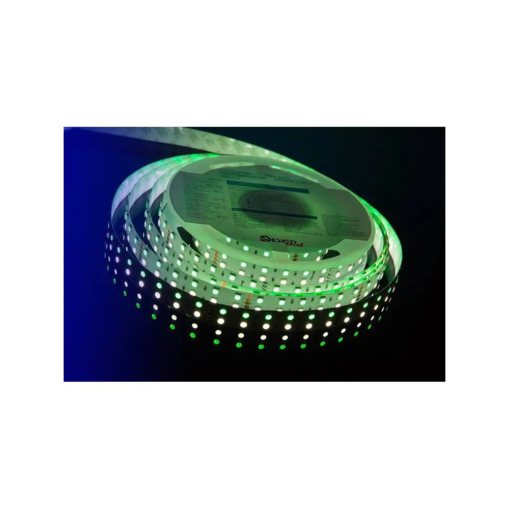Фото 9 Светодиодная лента DESIGNLED DSG5120-24-RGB+W-33 120 диод/28.8 Вт/м 24 В IP33 5 м изменение цвета RGB свет Фото 9 Светодиодная лента DESIGNLED DSG5120-24-RGB+W-33 120 диод/28.8 Вт/м 24 В IP33 5 м изменение цвета RGB свет
