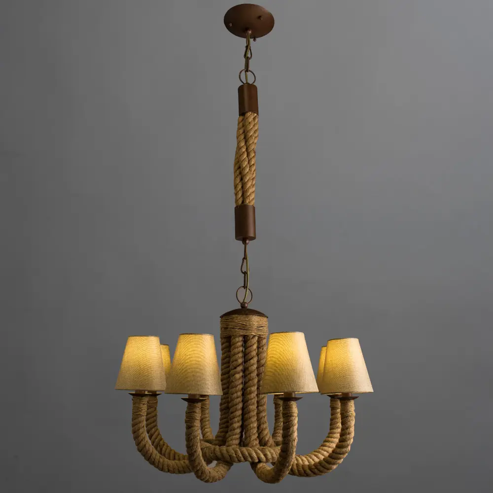Фото 2 Люстра потолочная ARTE LAMP A8958LM-8BR A8958LM-8BR 8 ламп 12 м² цвет коричневый Фото 2 Люстра потолочная ARTE LAMP A8958LM-8BR A8958LM-8BR 8 ламп 12 м² цвет коричневый