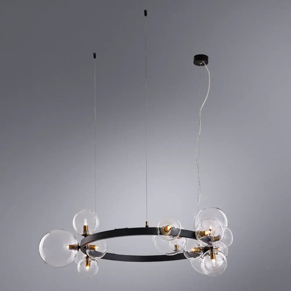 Фото 2 Люстра потолочная ARTE LAMP A7790SP-15BK A7790SP-15BK 15 ламп 25 м² цвет черный Фото 2 Люстра потолочная ARTE LAMP A7790SP-15BK A7790SP-15BK 15 ламп 25 м² цвет черный