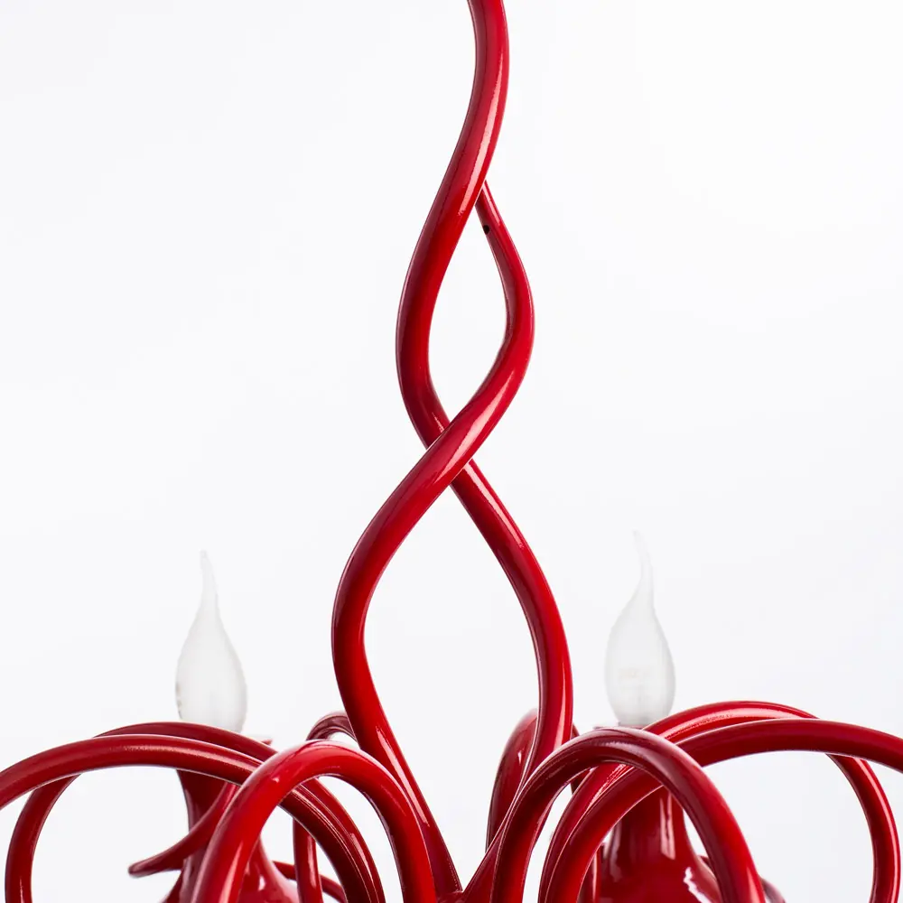 Фото 3 Люстра потолочная ARTE LAMP A6819LM-8RD A6819LM-8RD 8 ламп 12 м² цвет красный Фото 3 Люстра потолочная ARTE LAMP A6819LM-8RD A6819LM-8RD 8 ламп 12 м² цвет красный