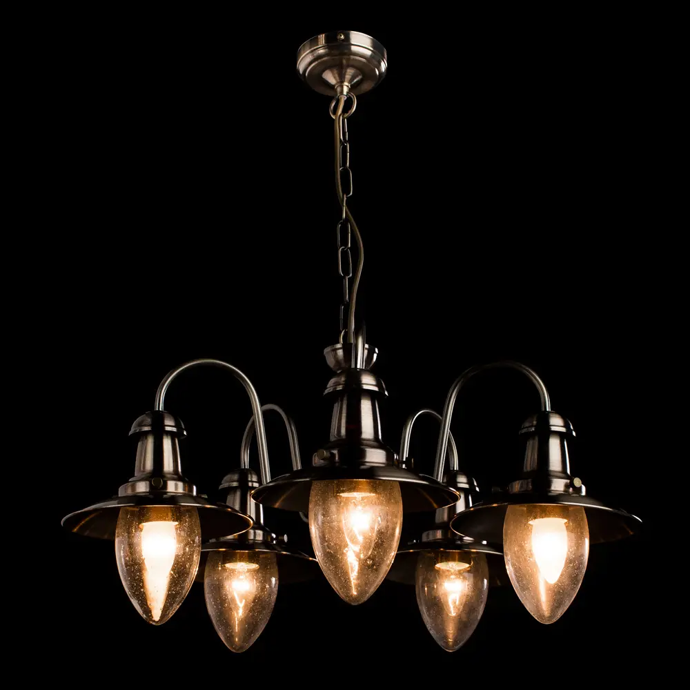 Фото 2 Люстра потолочная ARTE LAMP A5518LM-5AB A5518LM-5AB 5 ламп 12 м² цвет бронза Фото 2 Люстра потолочная ARTE LAMP A5518LM-5AB A5518LM-5AB 5 ламп 12 м² цвет бронза